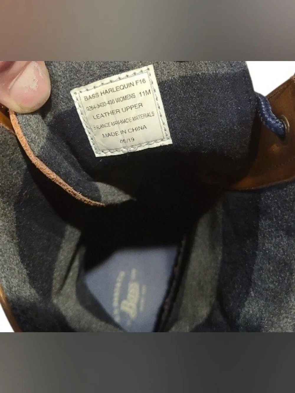 GE BASS & Co Harlequin Ducm Boots